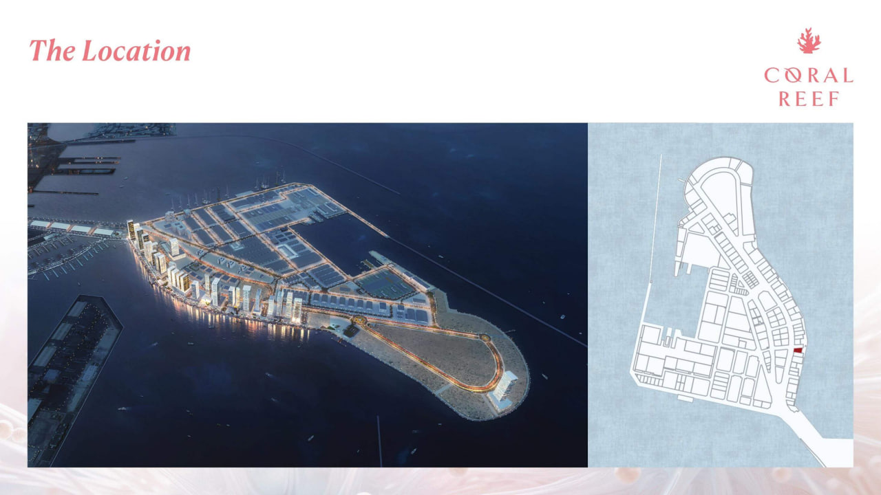 خرید آپارتمان های کورال ریف در ماریتایم سیتی دبیCoral Reef