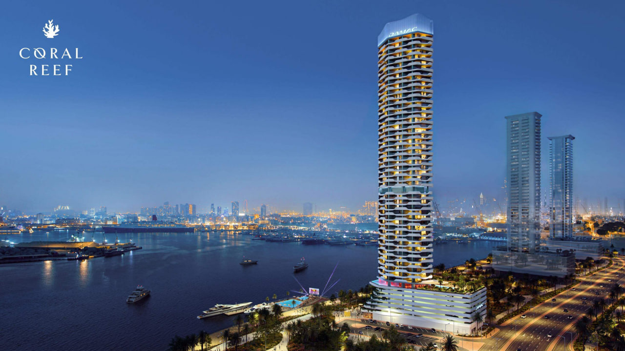 خرید آپارتمان های کورال ریف در ماریتایم سیتی دبی|Coral Reef