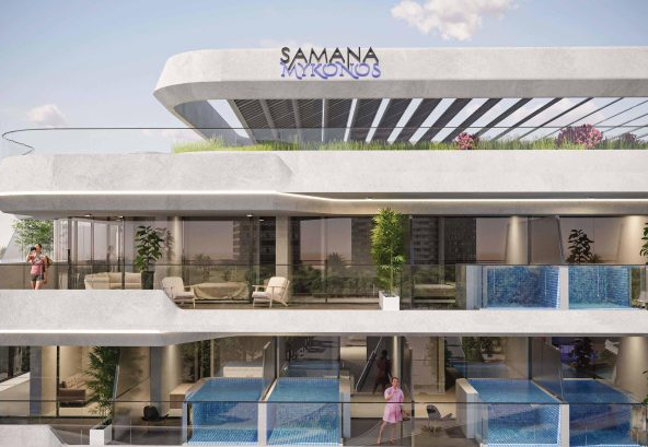 خرید واحد آپارتمان های میکونوس سیگنچر در ارجان|Samana Mykonos Signature