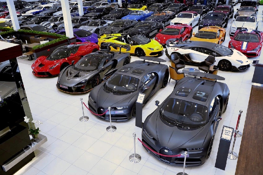 ماشینهای گرانقیمت در دبی