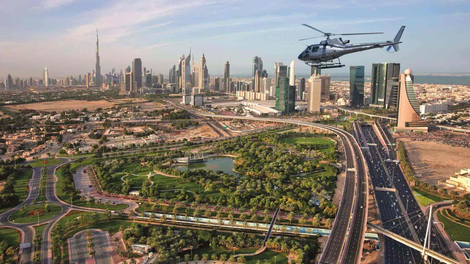 خیابان شیخ زاید دبی