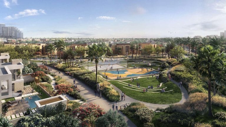 تاون هاوس های هیون در منطقە دبی لند | Haven townhouses