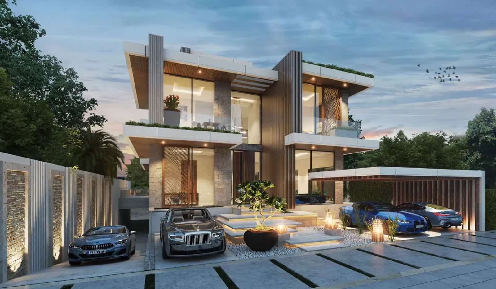 خرید ویلاهای کاوالی استیت در داماک هیلز | Cavalli Estate Villas