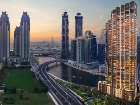 خرید آپارتمان های الینگتون وان ریور پوینت در منطقه بیزینس بی دبی | One River Point Apartments