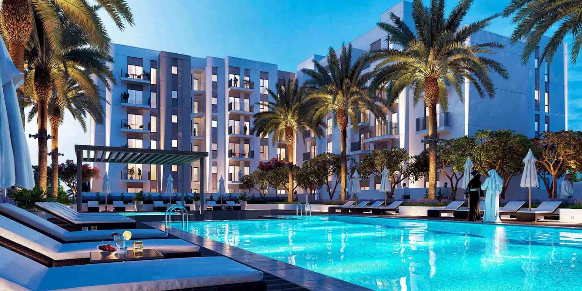 آپارتمان های آزور بیچ رزیدنس در جزیره مریم | Azure Beach Residences