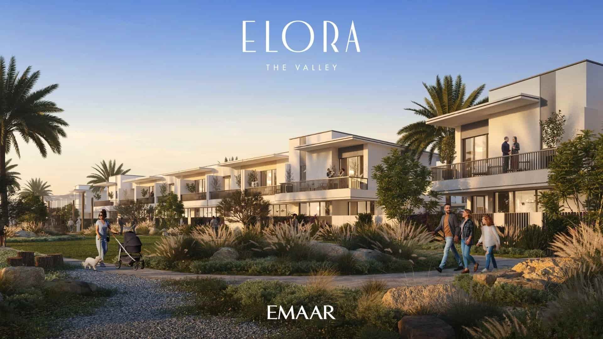 خرید تاون هاوس های الورا در منطقه ولی دبی | Elora Townhouses