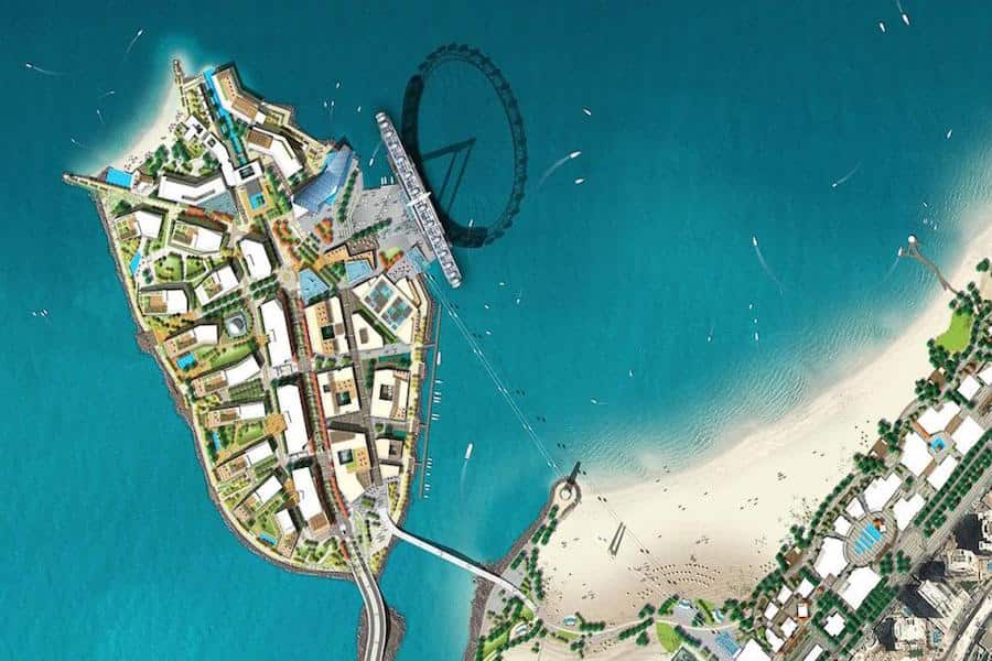 جزیره بلوواترز دبی