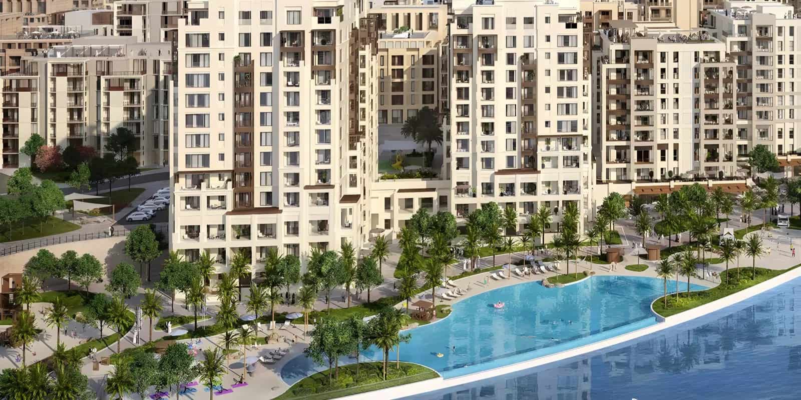 آپارتمان های سیدار کریک بیچ در دبی کریک هاربر | Cedar Creek Beach Apartments