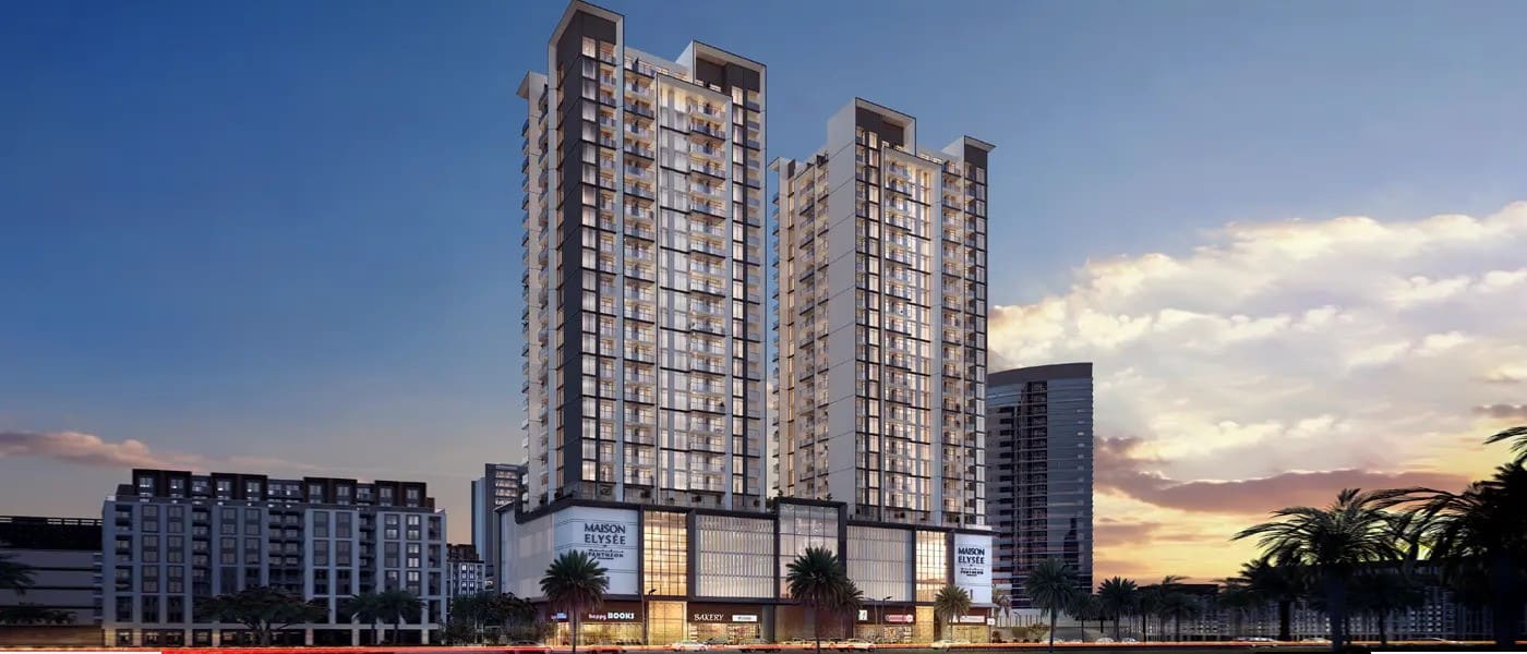 آپارتمان های میزون الیزه در منطقه جی وی سی | Maison Elysee Apartments