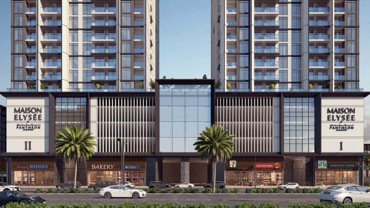 آپارتمان های میزون الیزه در منطقه جی وی سی | Maison Elysee Apartments