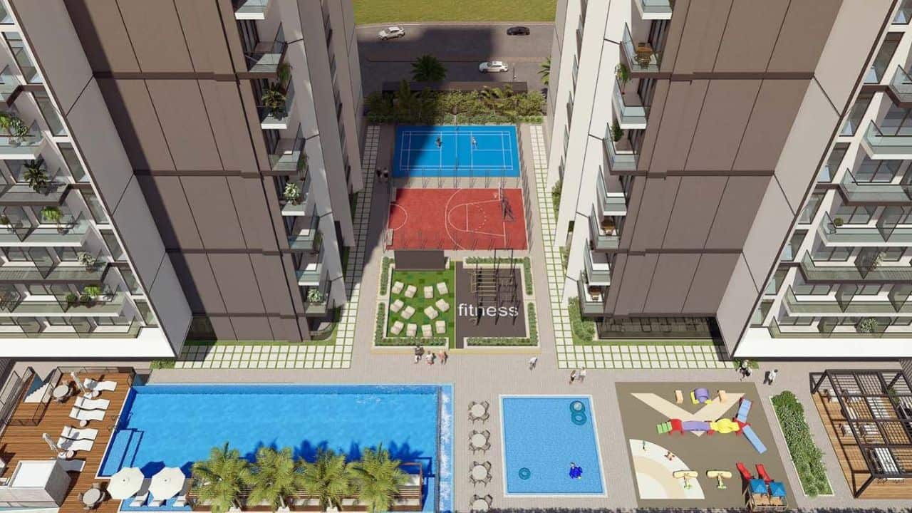 آپارتمان های میزون الیزه در منطقه جی وی سی | Maison Elysee Apartments