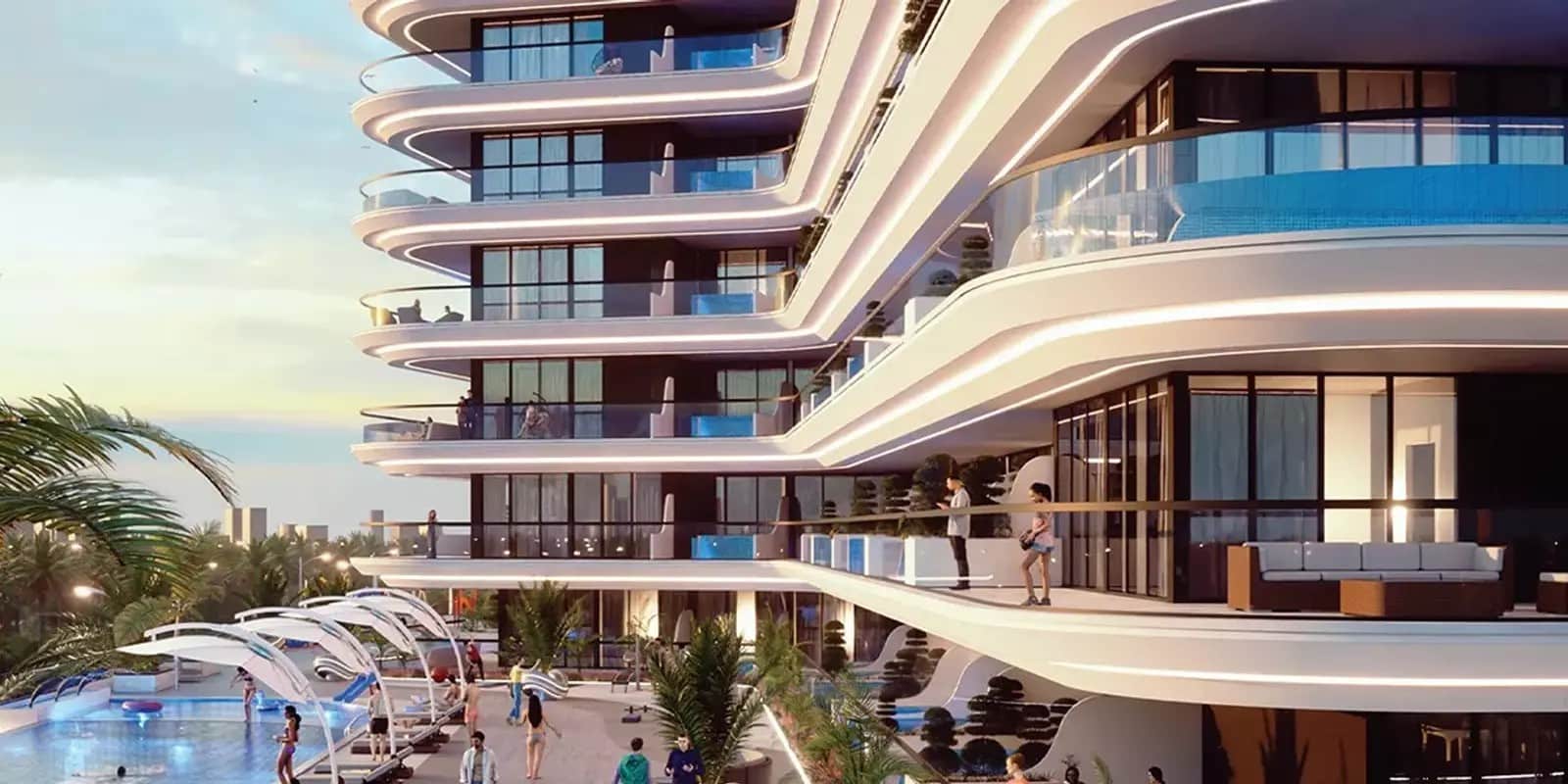 آپارتمان های سامانا لیک ویوز در دبی پروداکشن سیتی | Samana Lake Views apartments