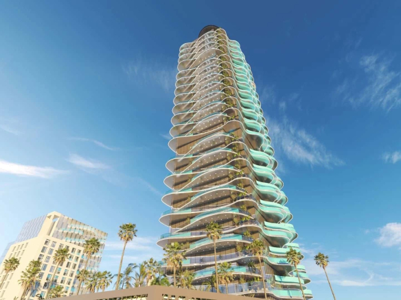 آپارتمان های برج ولگا در جمیرا ویلج تراینگل | Volga Tower