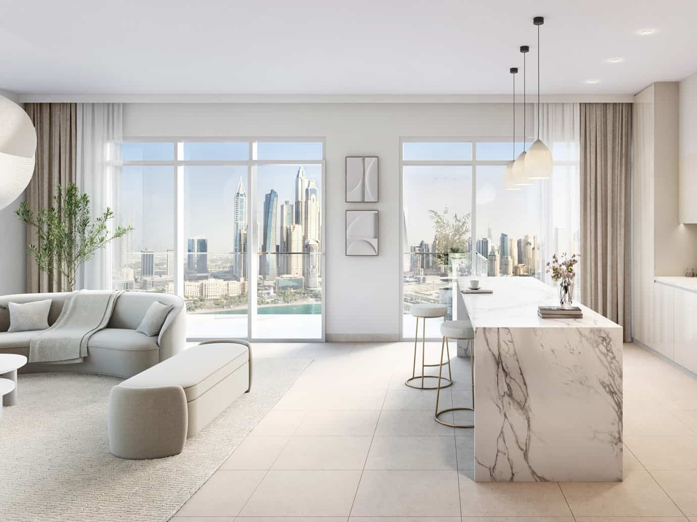 واحدهای بیچ منشن در دبی کریک هاربر | Beach Mansion Residences