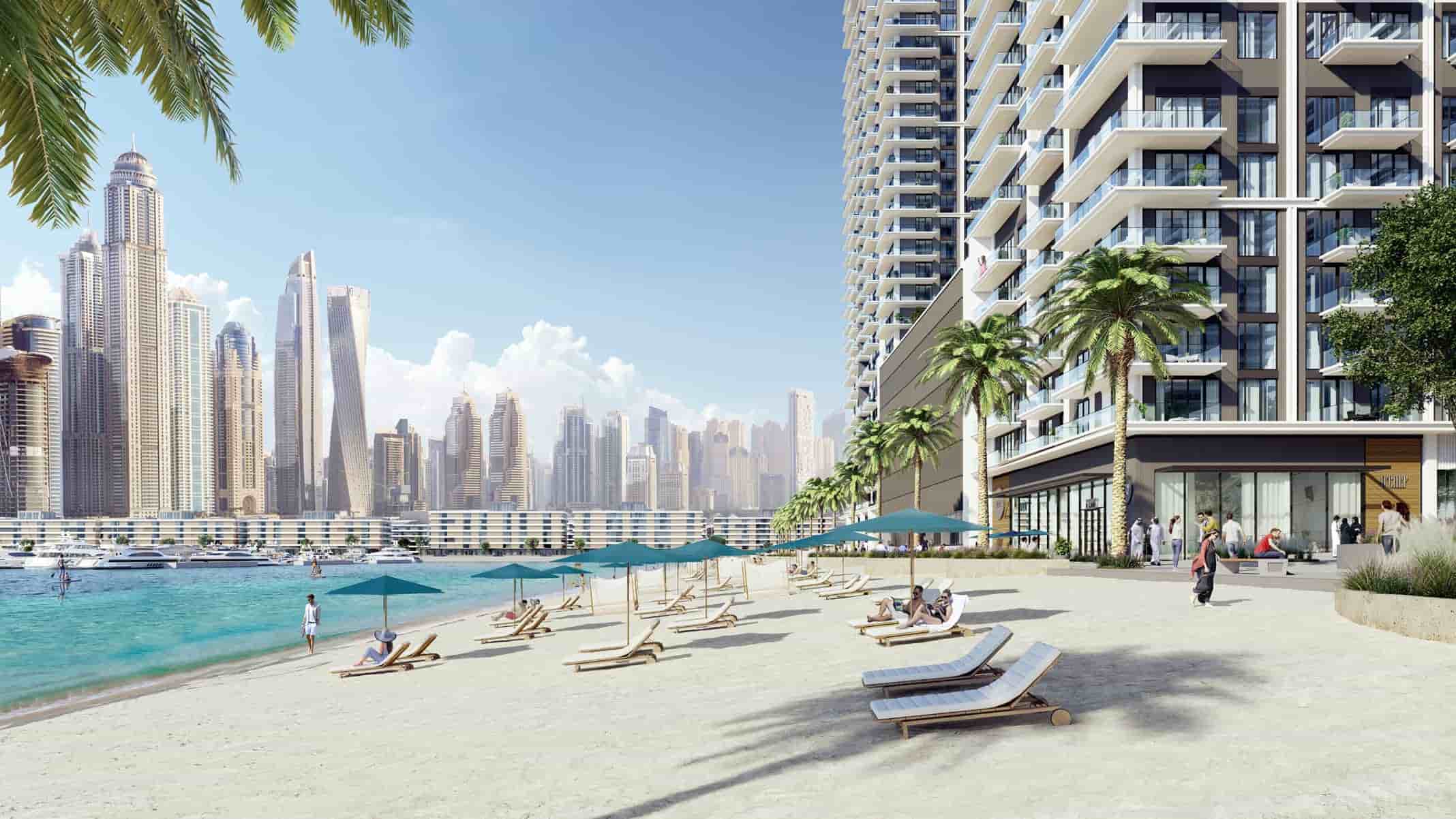 واحدهای بیچ منشن در دبی کریک هاربر | Beach Mansion Residences
