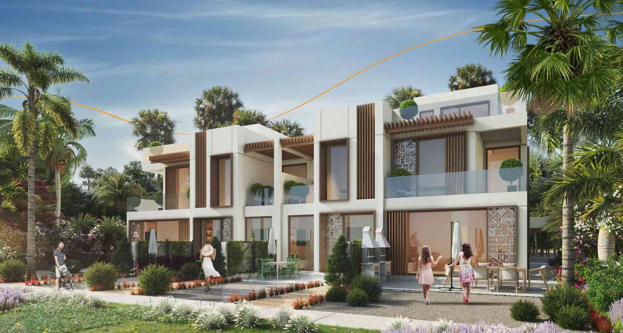 تاون هاوس های ماربلا در داماک لاگونز | Marbella Townhouses