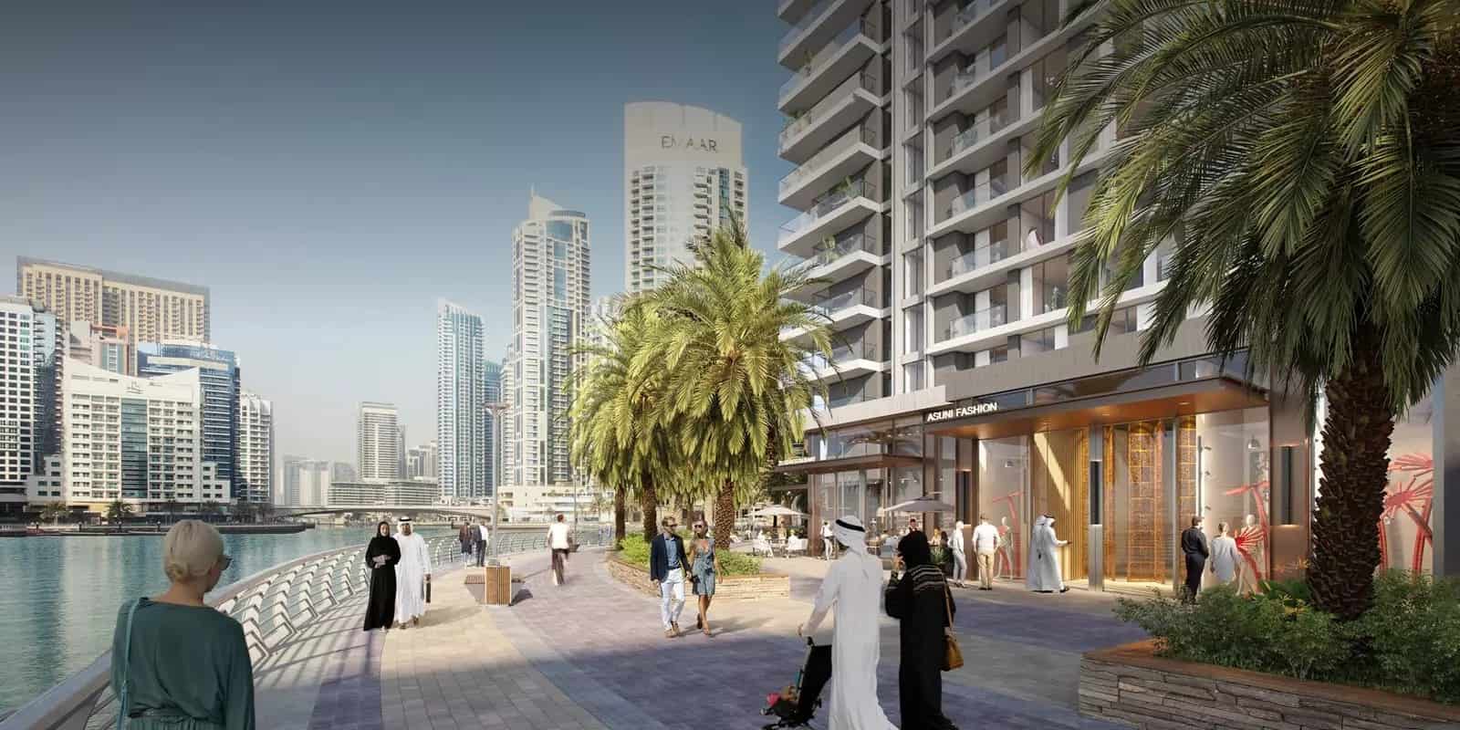 واحدهای مارینا شورز در منطقه دبی مارینا | Marina Shores Residences