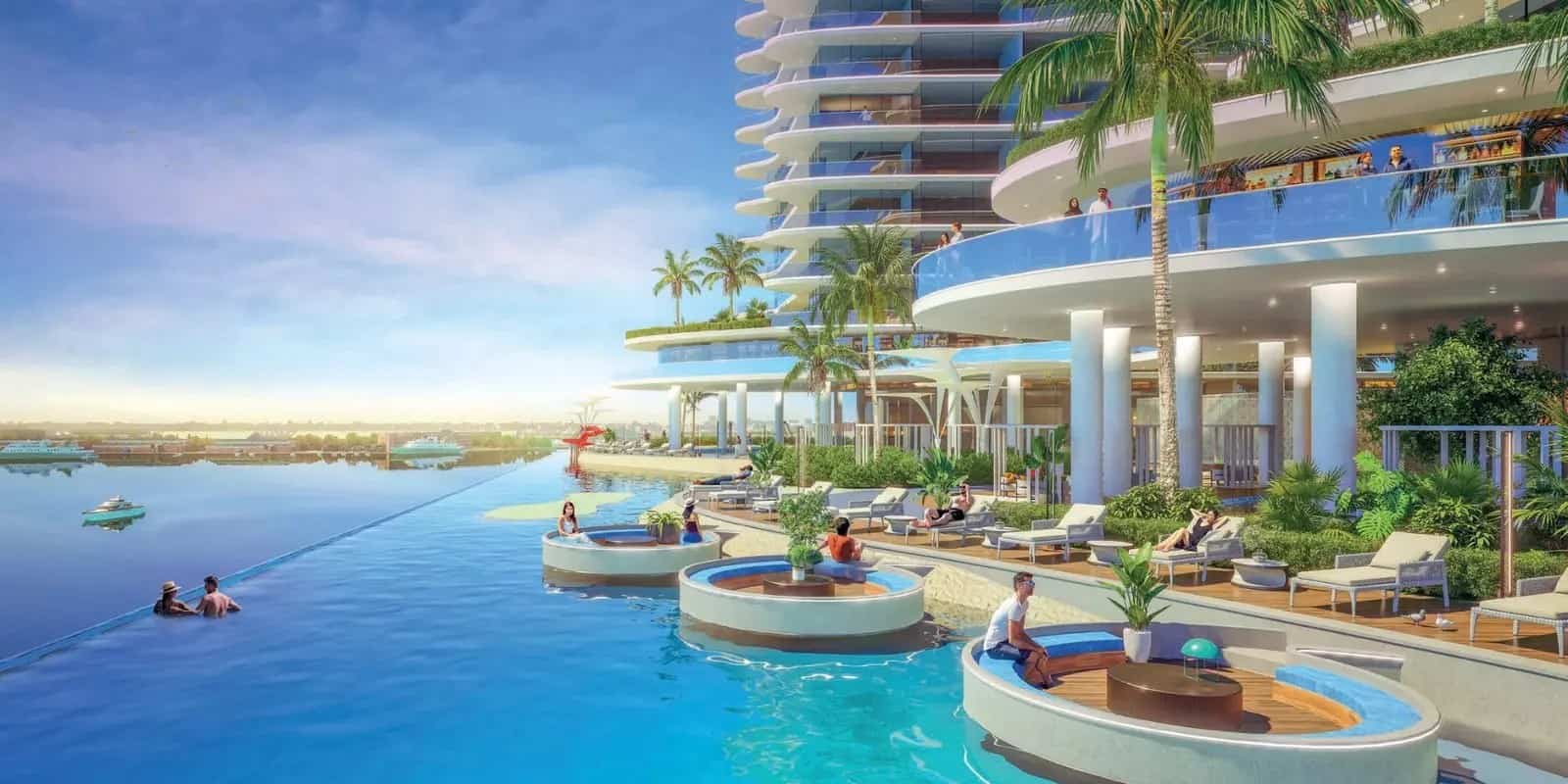 آپارتمان های اوشینز در دبی ماریتایم سیتی | Oceanz Apartments