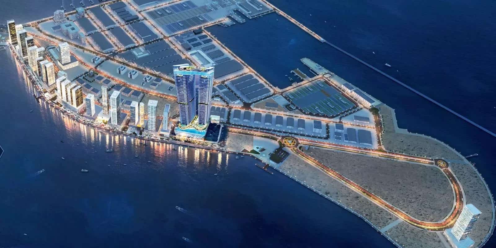آپارتمان های اوشینز در دبی ماریتایم سیتی | Oceanz Apartments