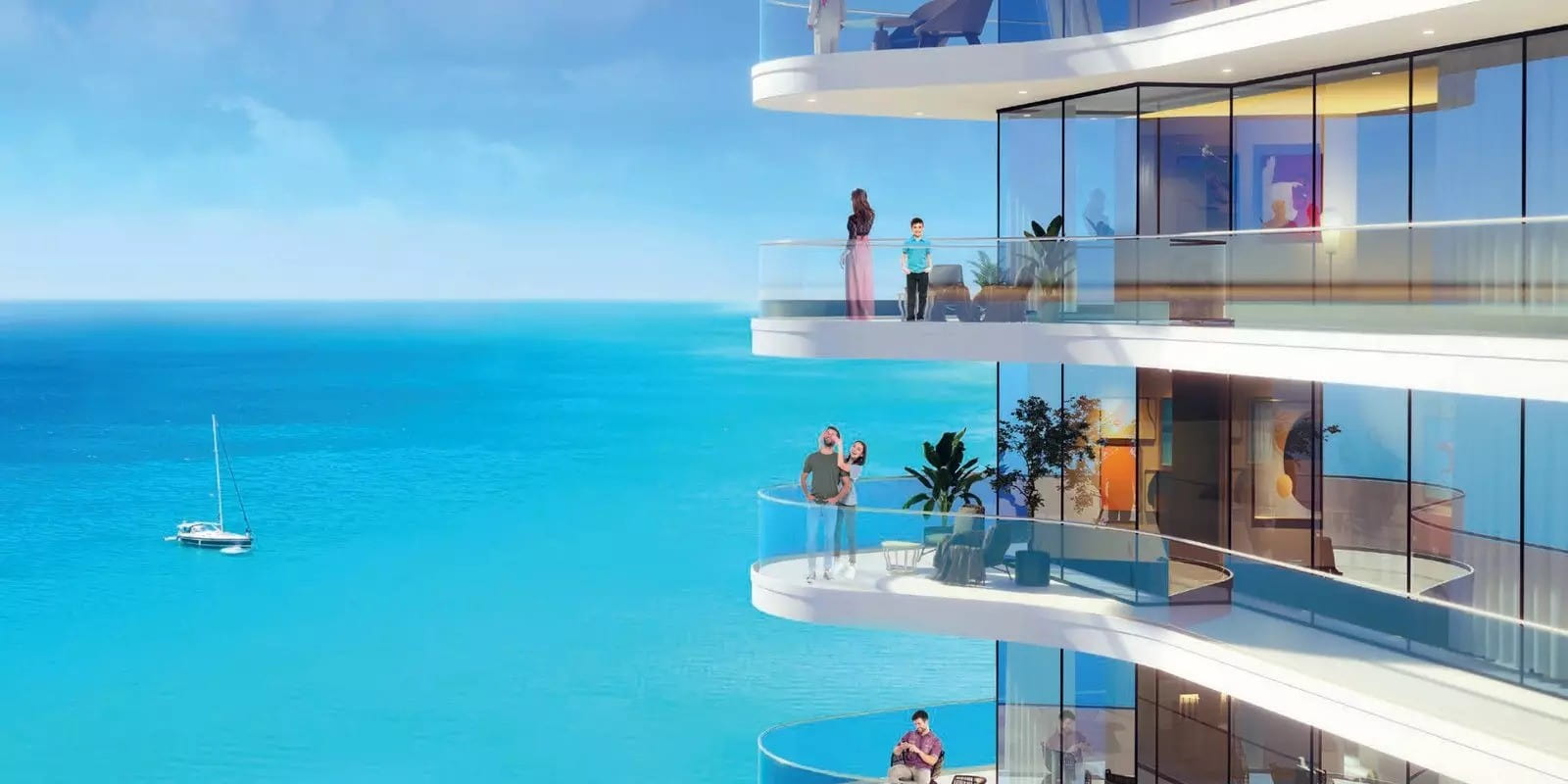 آپارتمان های اوشینز در دبی ماریتایم سیتی | Oceanz Apartments