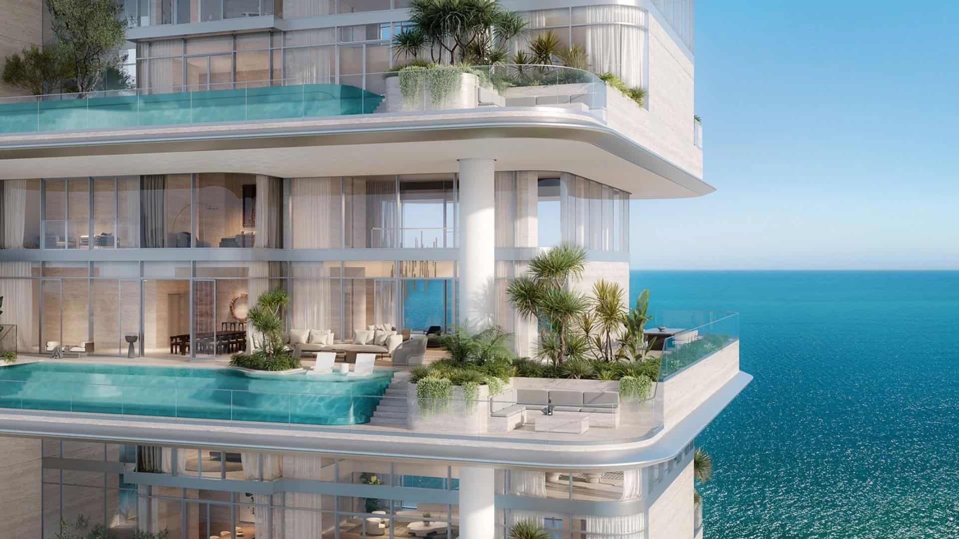 دوبلکس های اورلا اینفینیتی در منطقه پالم جمیرا دبی | Orla Infinity Apartments