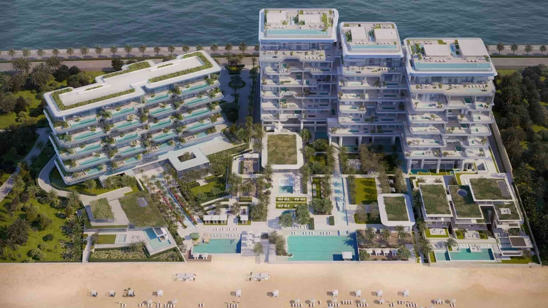 دوبلکس های اورلا اینفینیتی در منطقه پالم جمیرا دبی | Orla Infinity Apartments