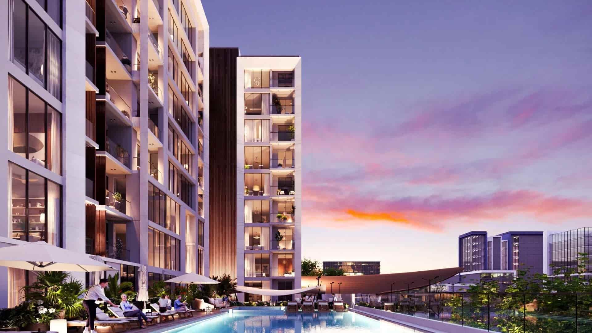 آپارتمان های روسالیا در الفرجان دبی | Rosalia Residences