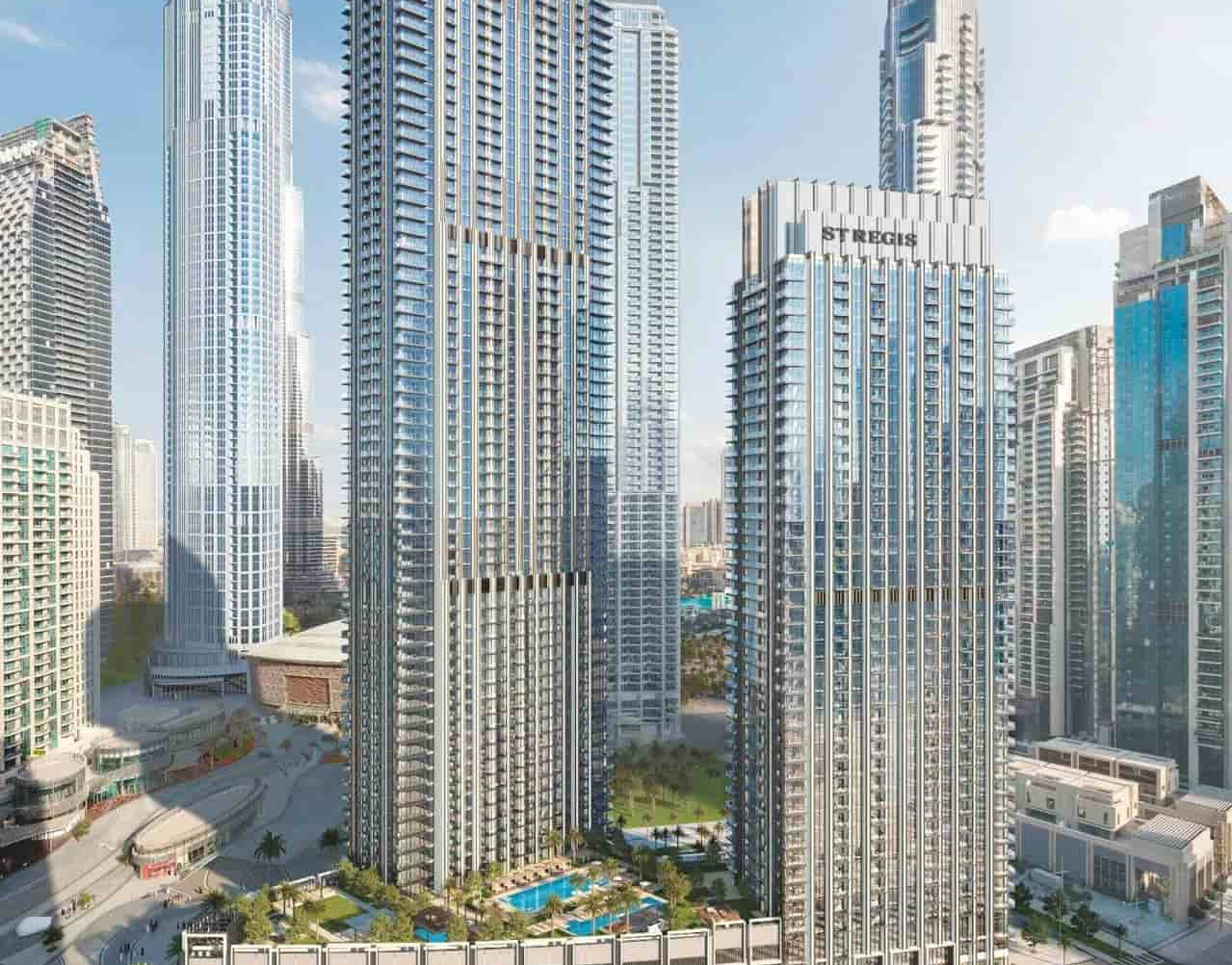 آپارتمان های St. Regis Residences در داون تاون دبی | St. Regis Residences