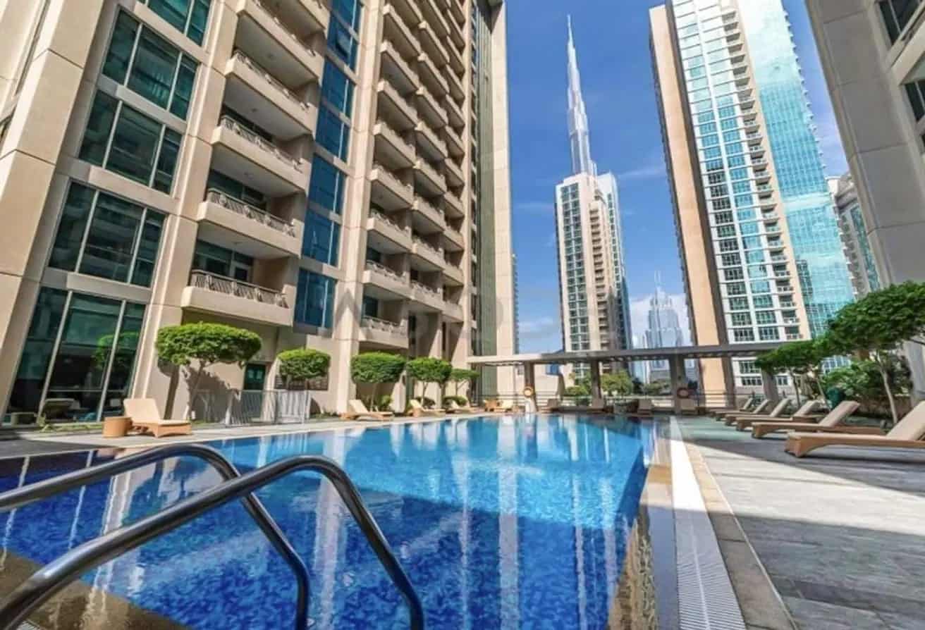 اجارە آپارتمان 2 خوابە Boulevard Central Tower 2 در داون تاون دبی