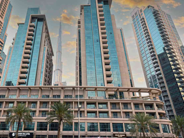 اجارە آپارتمان 2 خوابە Boulevard Central Tower 2 در داون تاون دبی