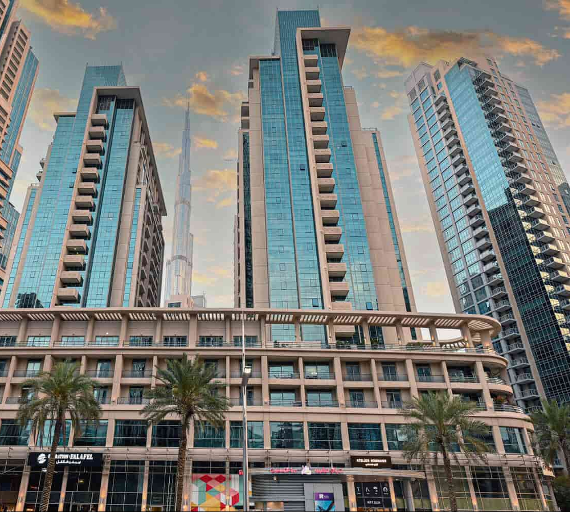 اجارە آپارتمان 2 خوابە Boulevard Central Tower 2 در داون تاون دبی