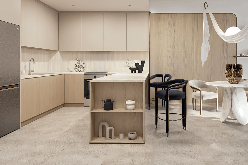 آپارتمان های Weybridge Gardens 5 در دبی لند