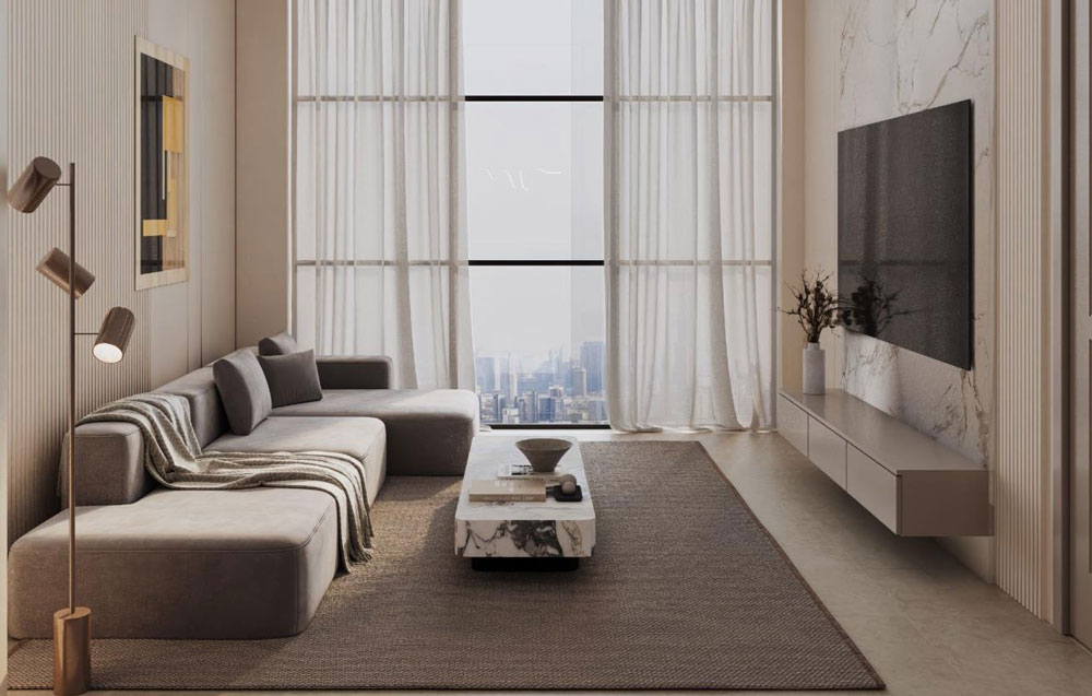 آپارتمان های مایزون الیزه 3 در منطقه جمیرا ویلیج سيرکل | Maison Elysee 3