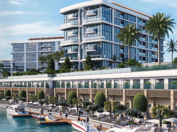 واحدهای مسکونی یات‌ساید مارینا در جزیره سینیا