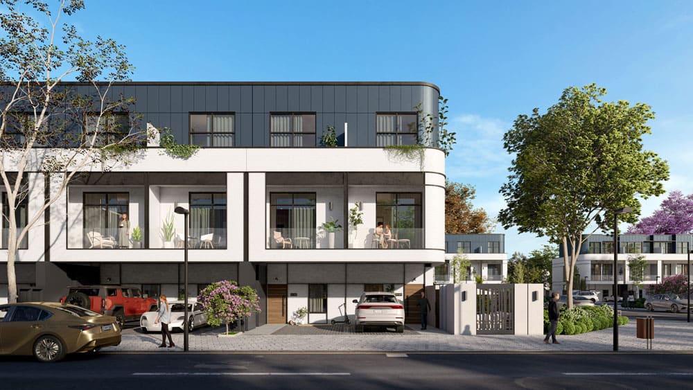 تاون هاوس های تائورمینا ویلج 2 در وادی الصفا | Taormina Village 2