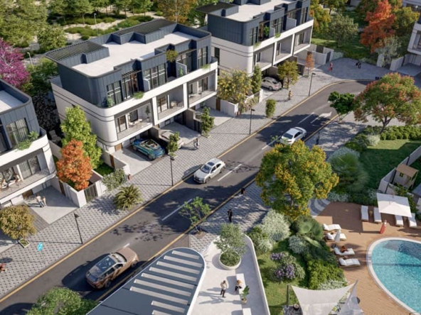 تاون هاوس های تائورمینا ویلج 2 در وادی الصفا | Taormina Village 2