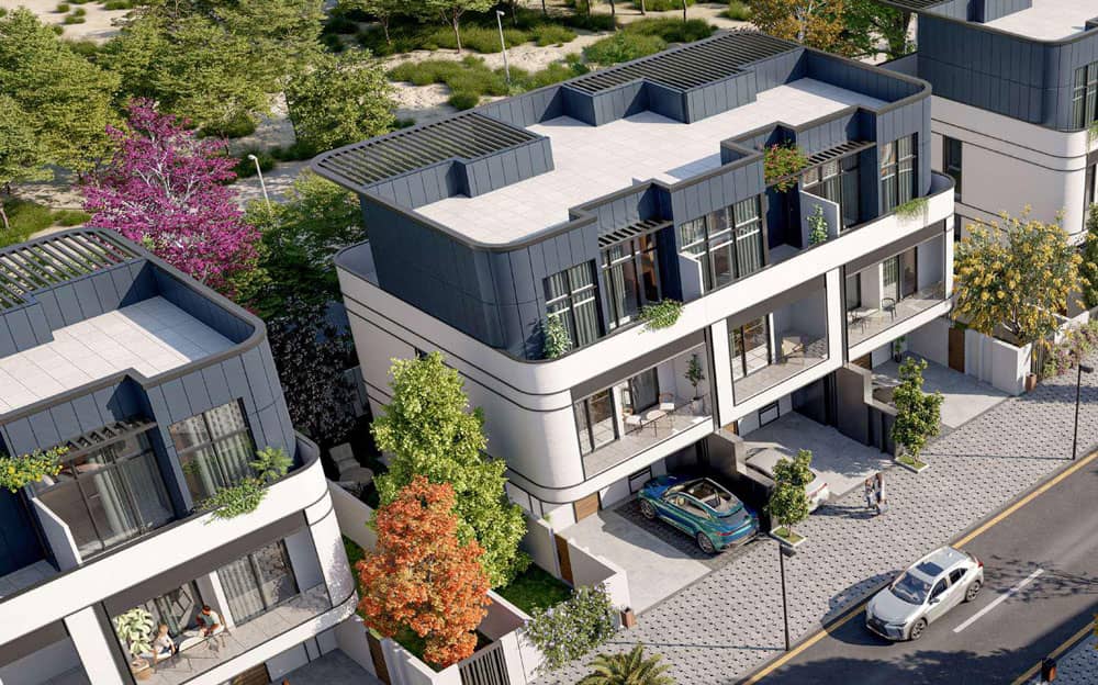 تاون هاوس های تائورمینا ویلج 2 در وادی الصفا | Taormina Village 2
