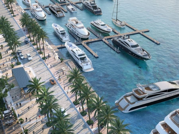 آپارتمان های آئوریا (Aurea) در منطقه مینا راشد دبی