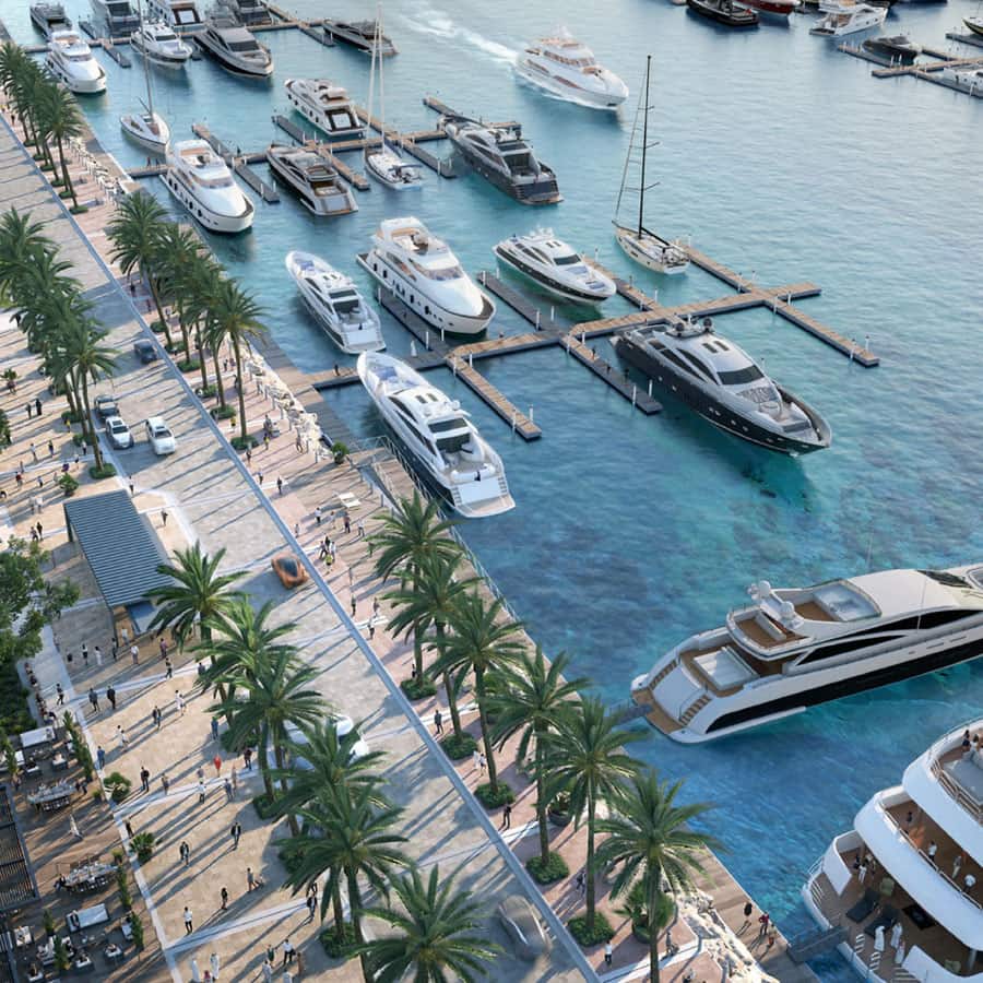 آپارتمان های آئوریا (Aurea) در منطقه مینا راشد دبی