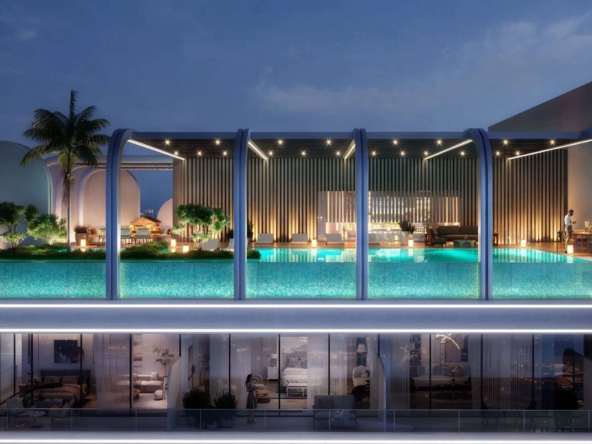 آپارتمان های لِ بلانک (Le Blanc) در منطقه دبی‌لند