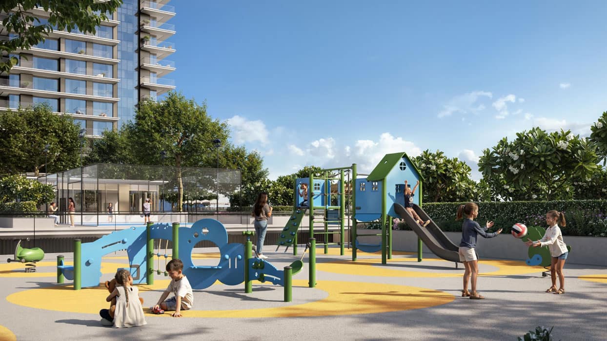 برج مونتیوا بای ویدا در منطقه دبی کریک هاربر