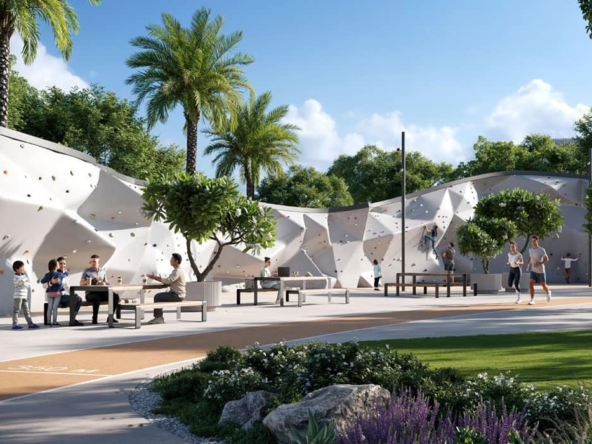 برج مونتیوا بای ویدا در منطقه دبی کریک هاربر