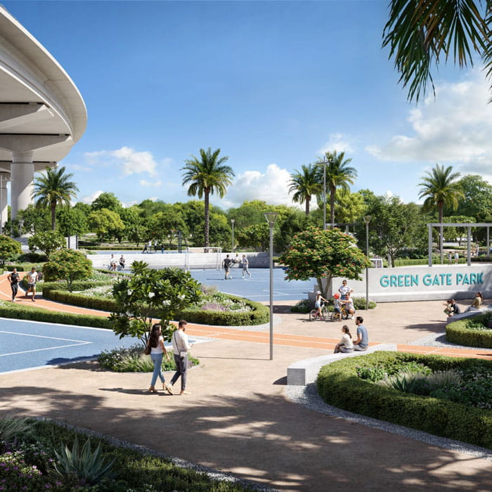 برج مونتیوا بای ویدا در منطقه دبی کریک هاربر