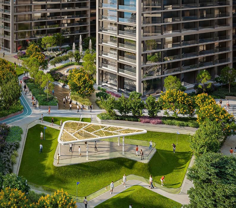 آپارتمان های سِرین در مجموعه شوبا سنترال