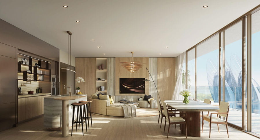 ماندارین اورینتال رزیدنس در جزیره سعدیات ، ابوظبی