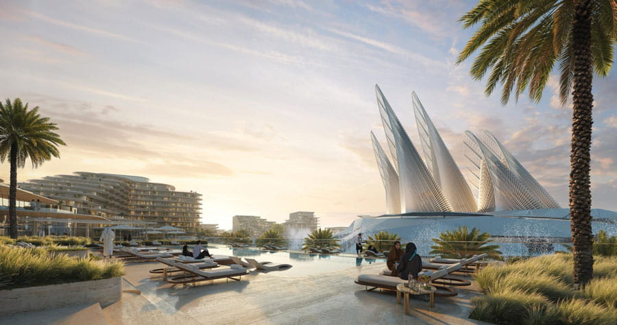 ماندارین اورینتال رزیدنس در جزیره سعدیات ، ابوظبی