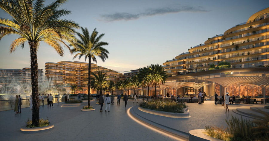 ماندارین اورینتال رزیدنس در جزیره سعدیات ، ابوظبی